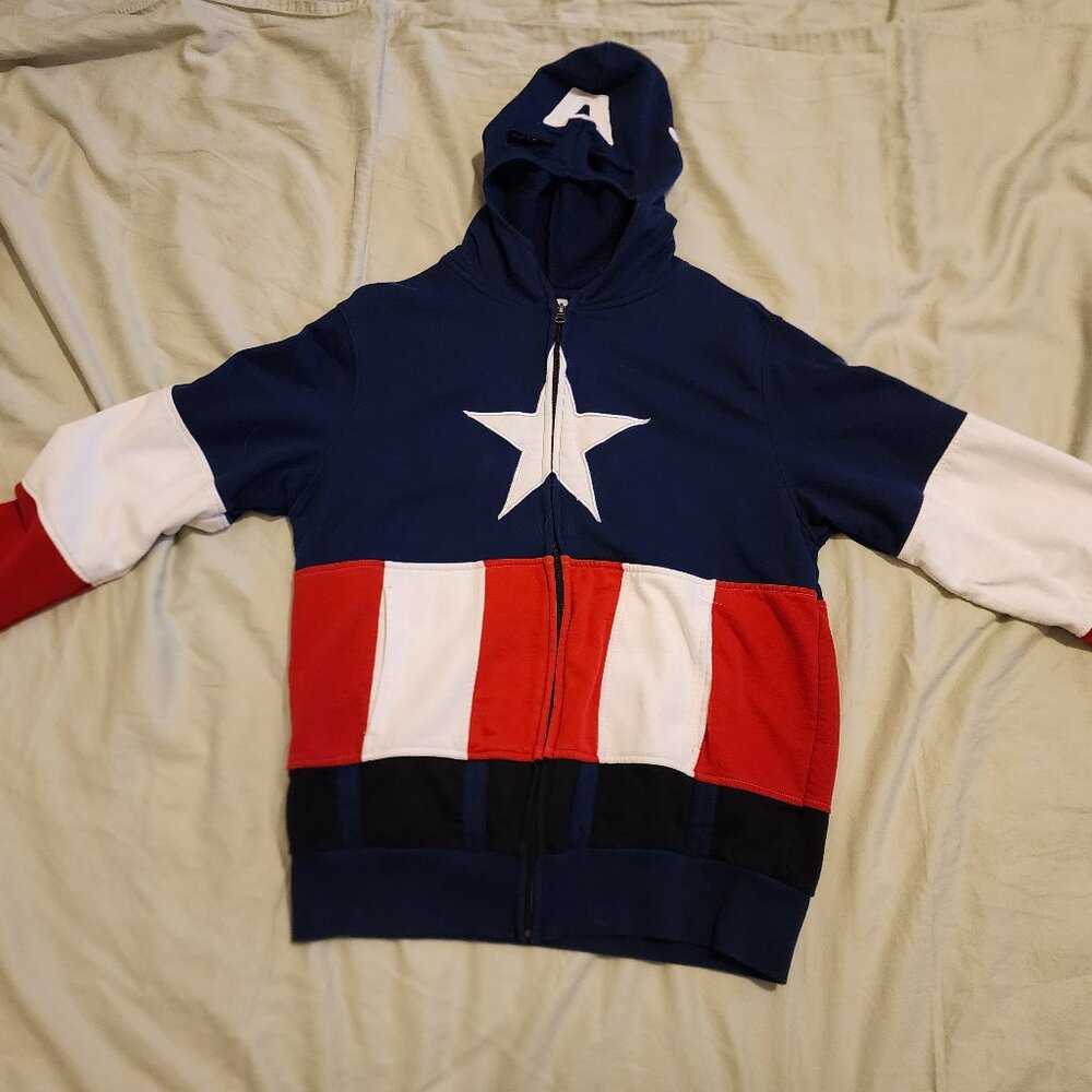 Captain America, Marvel hooded sweatshirt, Avengers, Disney
